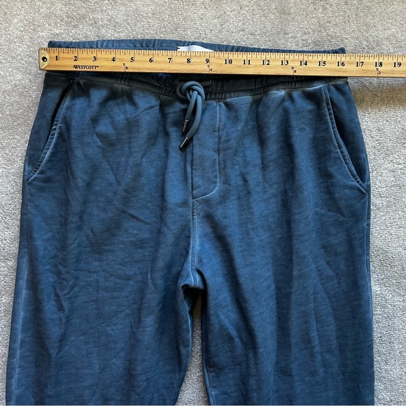 MR. PORTER MR P BLUE JOGGERS SIZE LARGE SOFT COMFORTABLE STYLISH EFFORTLESS - Picture 4 of 7